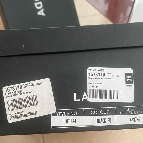 Lamoda Knee High Platform Boots - Picture 6 of 7